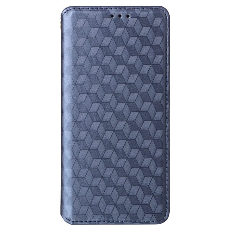 Folio-hoesje Honor X9b / Magic 6 Lite Telefoonhoesje 3d Diamanten