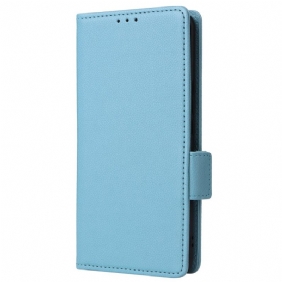 Folio-hoesje Honor X9b / Magic 6 Lite Telefoonhoesje Imitatieleer Met Riem