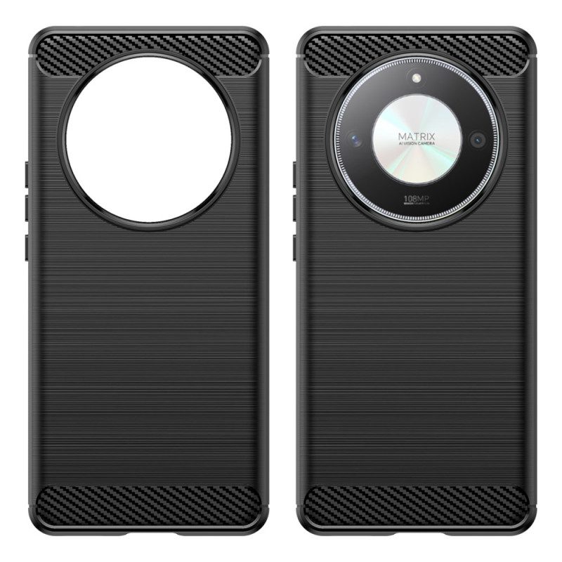 Hoesje Honor X9b / Magic 6 Lite Koolstofvezeltextuur