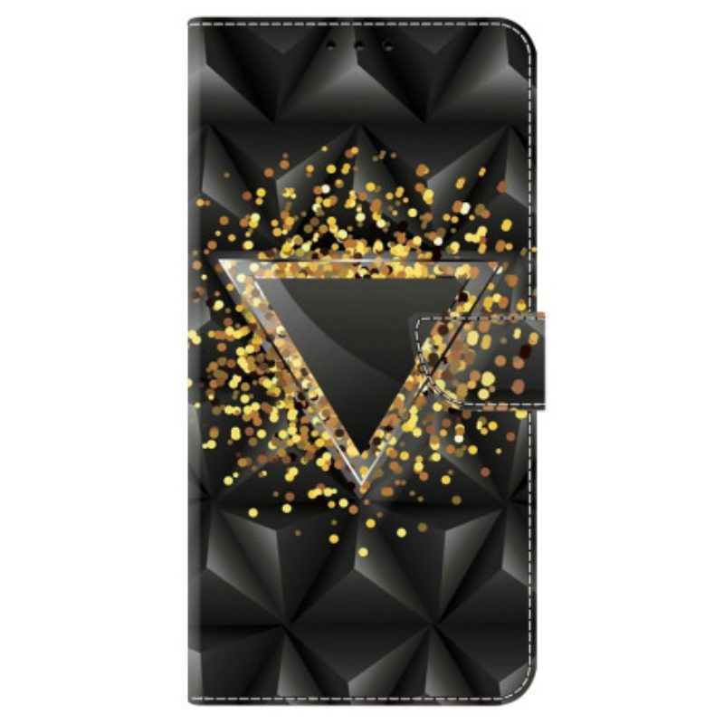 Leren Hoesje Honor X9b / Magic 6 Lite Diamant Bescherming Hoesje