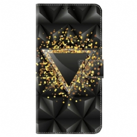 Leren Hoesje Honor X9b / Magic 6 Lite Diamant Bescherming Hoesje