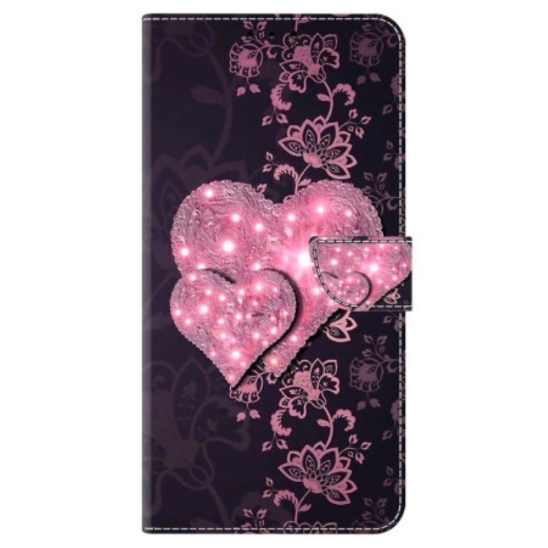 Leren Hoesje Honor X9b / Magic 6 Lite Kanten Harten Bescherming Hoesje