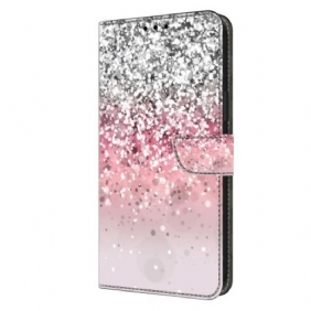 Leren Hoesje Honor X9b / Magic 6 Lite Verloopglitter