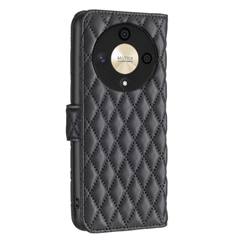 Leren Hoesje Voor Honor X9b / Magic 6 Lite Binfen Kleur