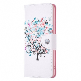 Leren Hoesje Voor Honor X9b / Magic 6 Lite Bloeiende Boom