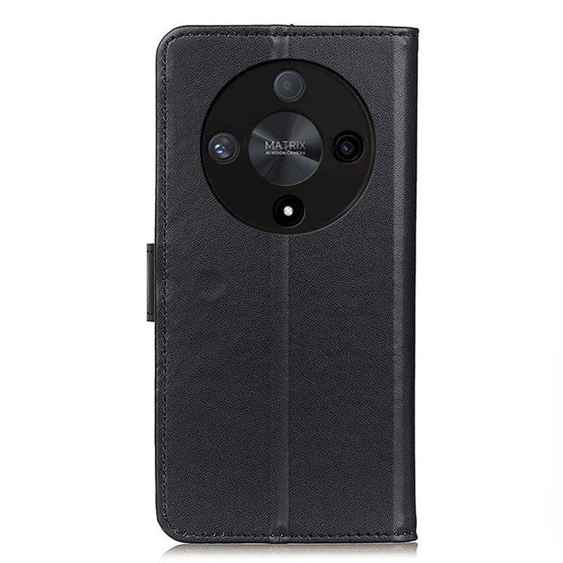 Leren Hoesje Voor Honor X9b / Magic 6 Lite Imitatieleer