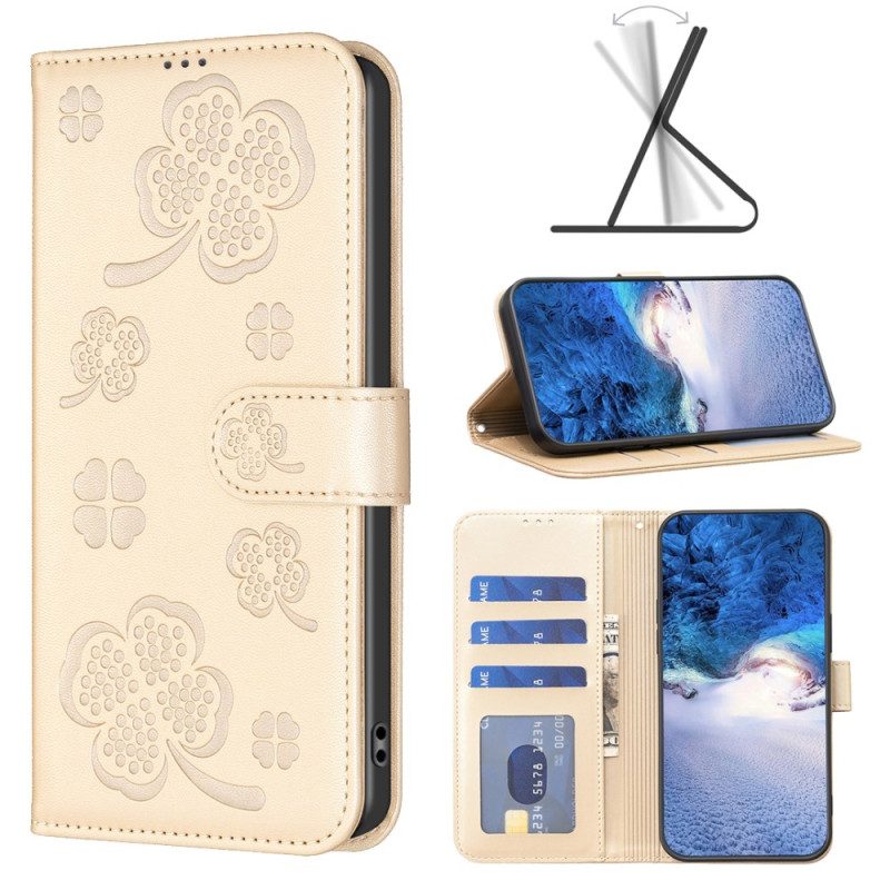 Leren Hoesje Voor Honor X9b / Magic 6 Litetrèfles