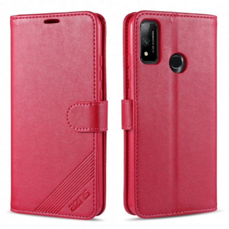 Flip Case voor Huawei P Smart 2020 Azns Kunstleer