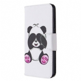 Folio-hoesje voor Huawei P Smart 2020 Panda-plezier