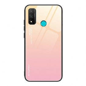 Hoesje voor Huawei P Smart 2020 Gehard Glas Wees Jezelf