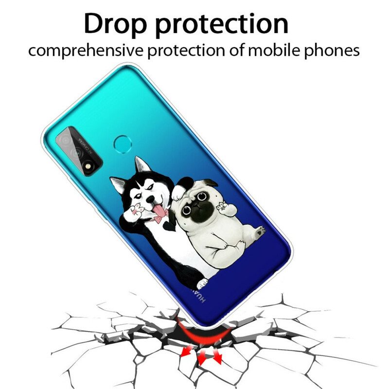 Hoesje voor Huawei P Smart 2020 Grappige Honden