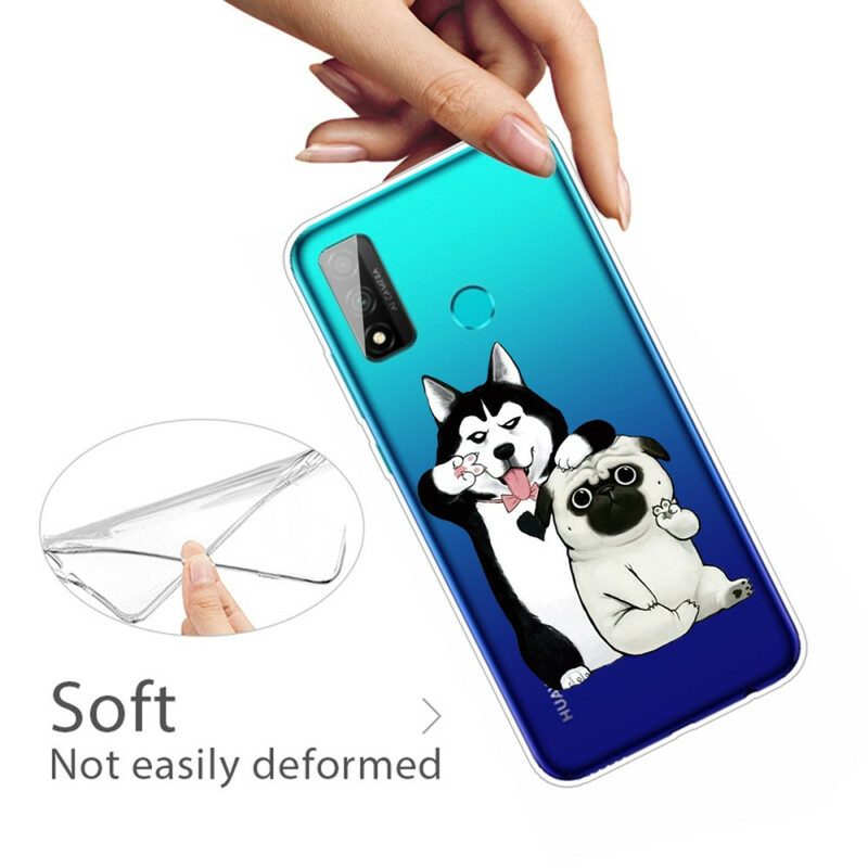 Hoesje voor Huawei P Smart 2020 Grappige Honden