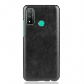 Hoesje voor Huawei P Smart 2020 Litchi Performance Leereffect