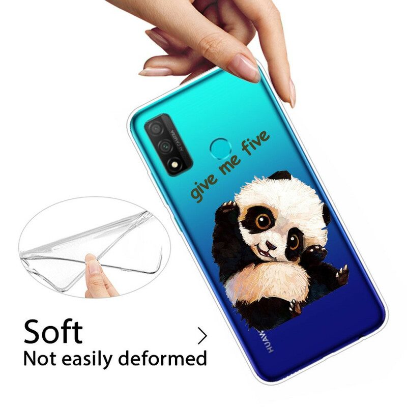 Hoesje voor Huawei P Smart 2020 Naadloze Panda Geef Me Vijf