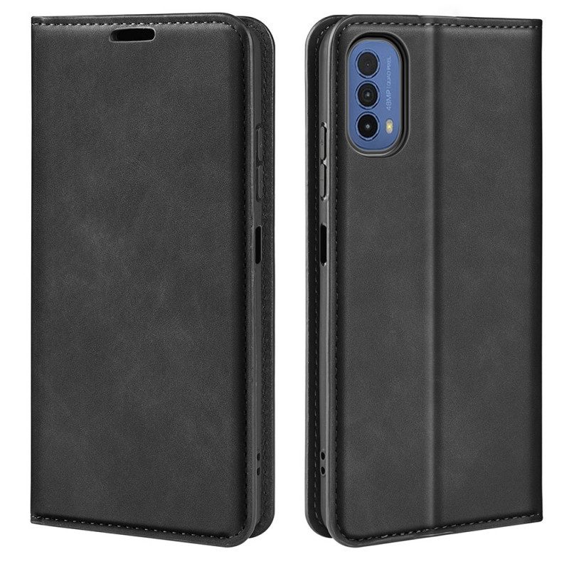 Bescherming Hoesje voor Moto E40 / E30 / E20 Folio-hoesje Huid-touch Zachtheid