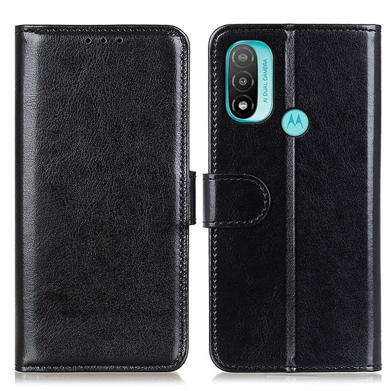 Folio-hoesje voor Moto E40 / E30 / E20 Bevroren Finesse