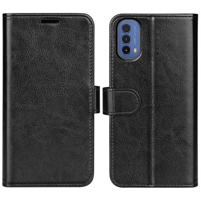 Folio-hoesje voor Moto E40 / E30 / E20 Designer Leereffect