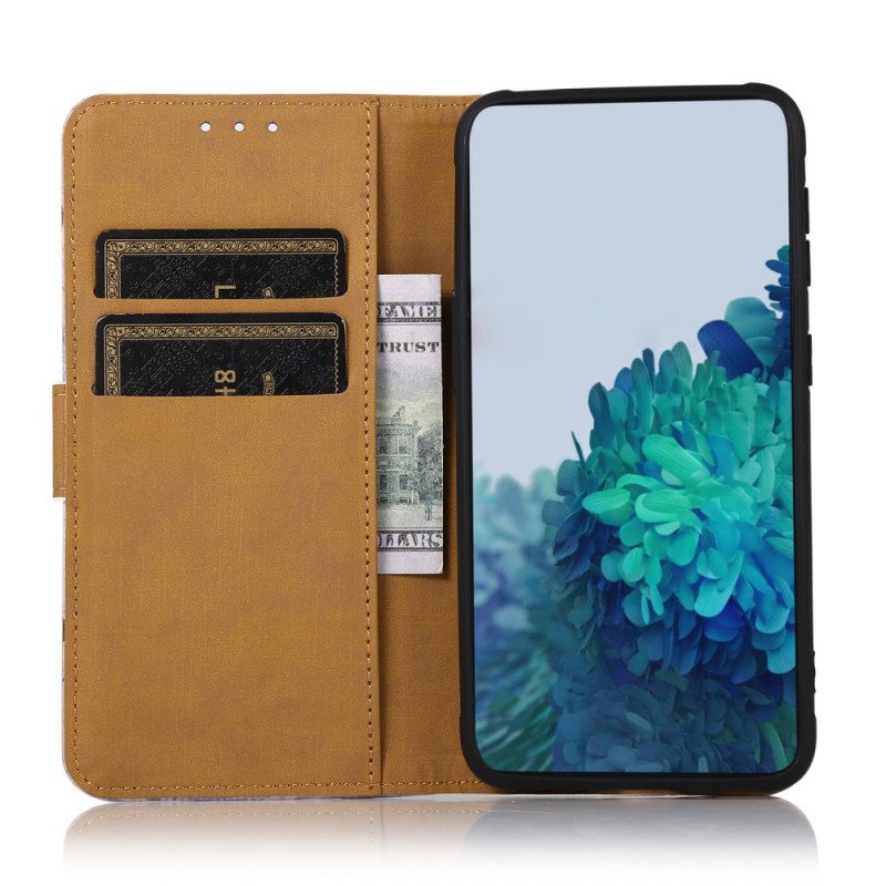 Folio-hoesje voor Moto E40 / E30 / E20 Lieveheersbeestjes