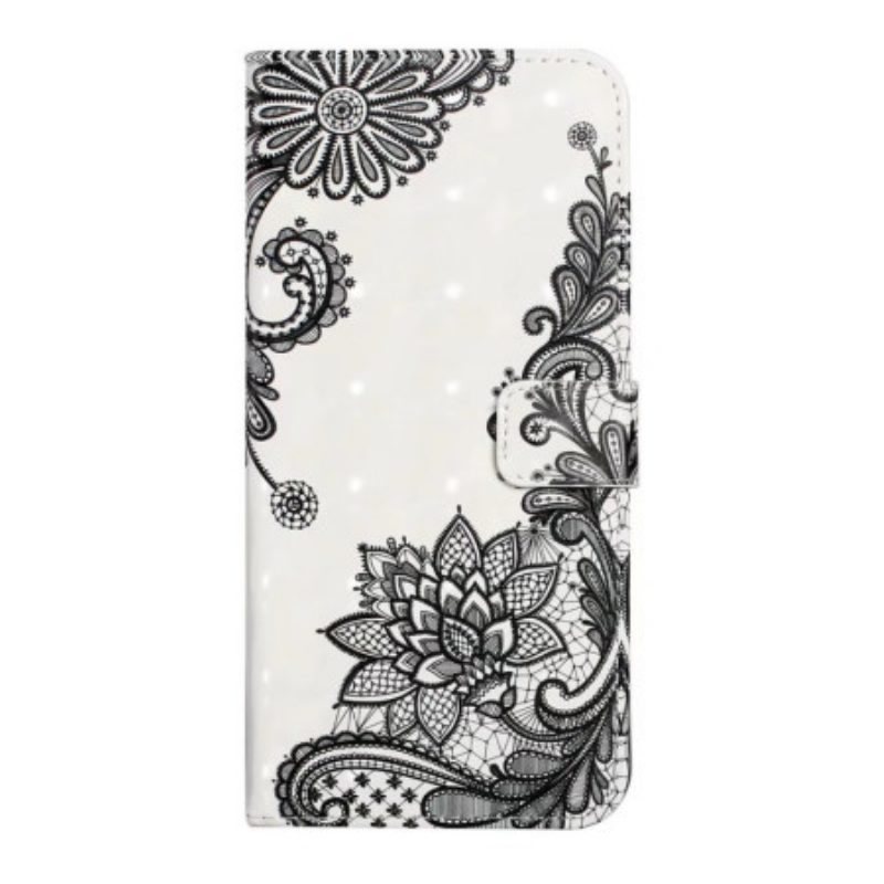 Flip Case Leren Xiaomi 14t Kant