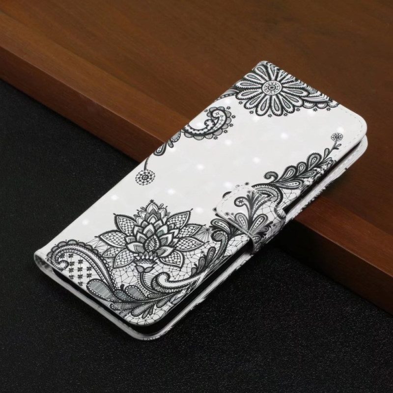 Flip Case Leren Xiaomi 14t Kant