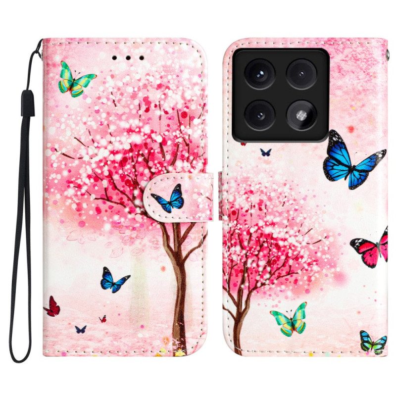 Folio-hoesje Xiaomi 14t Kersenbloesem