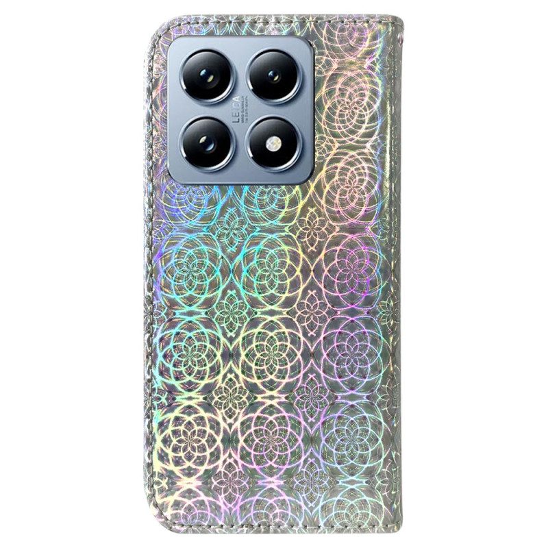 Folio-hoesje Xiaomi 14t Telefoonhoesje Discostijl