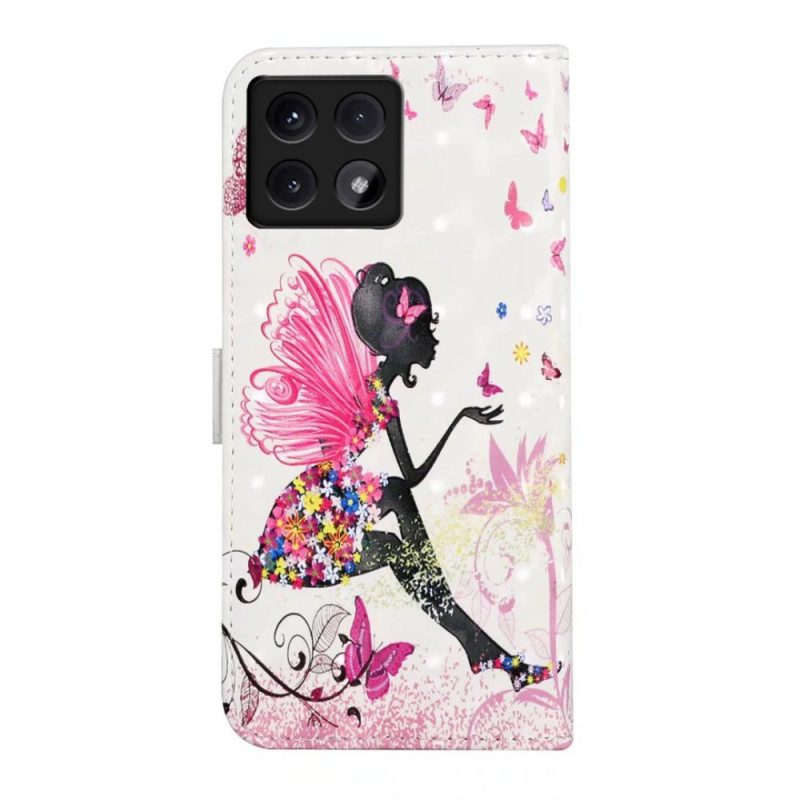 Folio-hoesje Xiaomi 14t Telefoonhoesje Fee