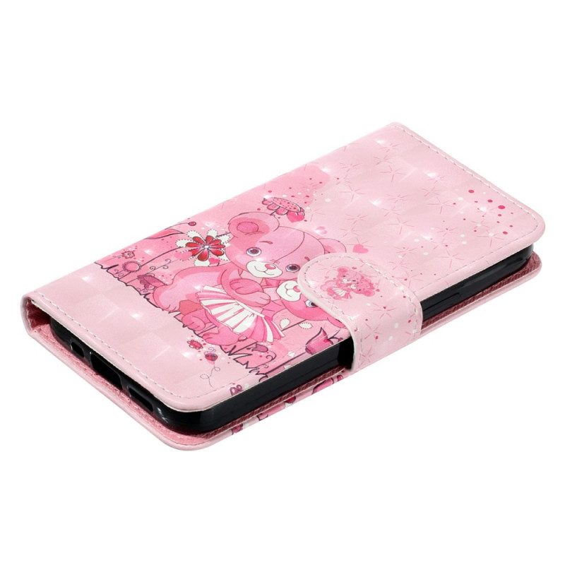 Leren Hoesje Xiaomi 14t Draagkoordbeertjes