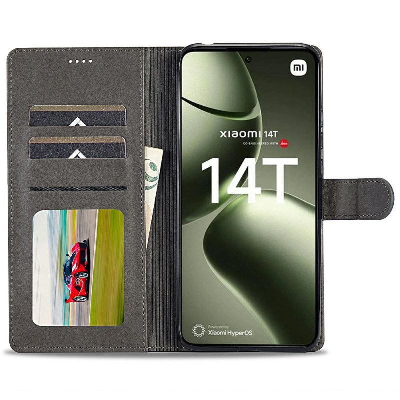 Leren Hoesje Xiaomi 14t Lc.imeeke