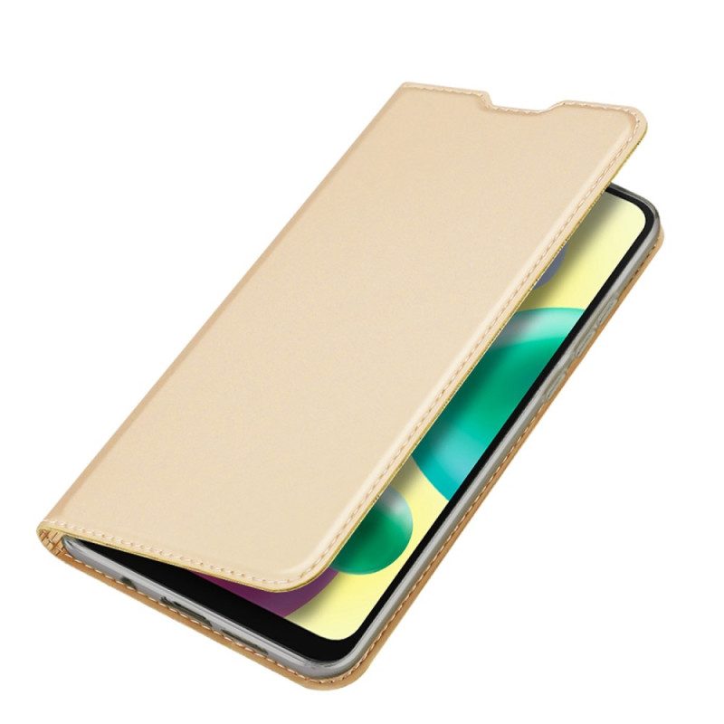 Bescherming Hoesje voor Xiaomi Redmi 10A Folio-hoesje Skin-pro-serie Dux Ducis