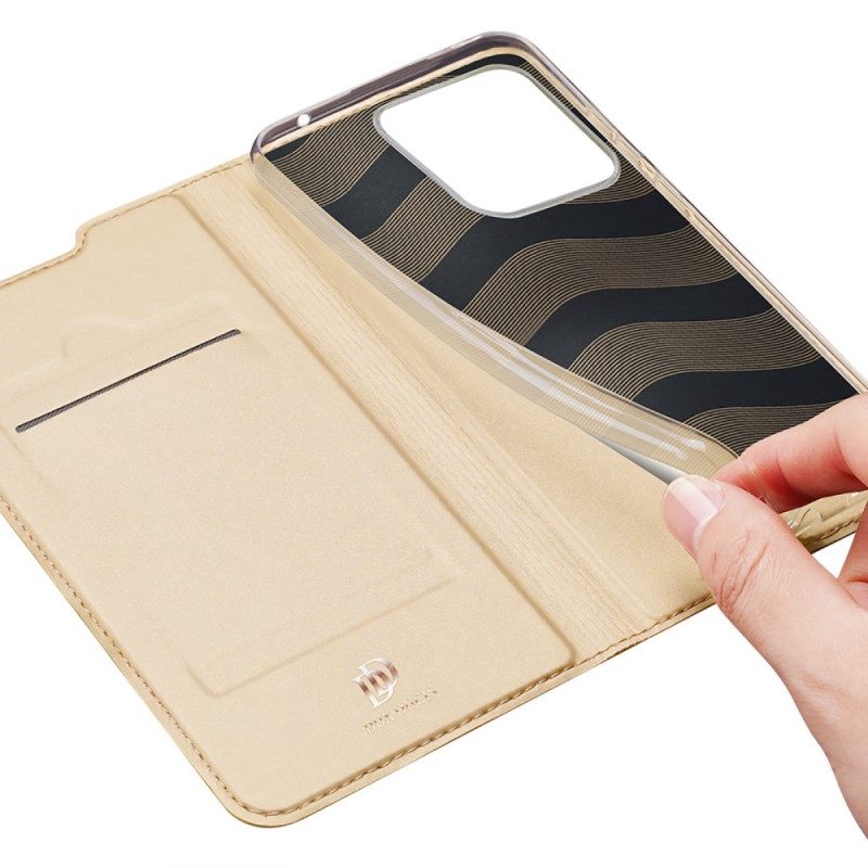 Bescherming Hoesje voor Xiaomi Redmi 10A Folio-hoesje Skin-pro-serie Dux Ducis