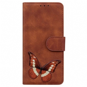 Flip Case voor Xiaomi Redmi 10A Vlinder Ontwerp