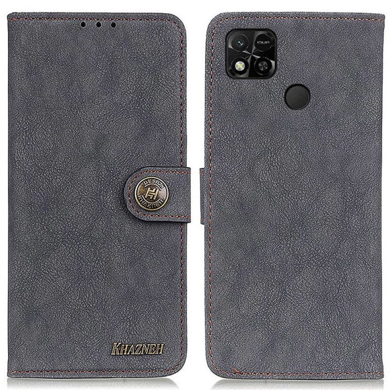 Folio-hoesje voor Xiaomi Redmi 10A Khazneh Splitleer