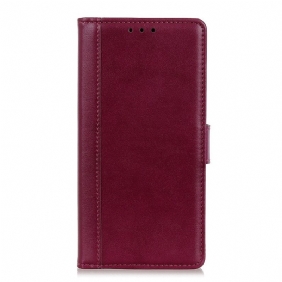 Folio-hoesje voor Xiaomi Redmi 10A Leer-effect