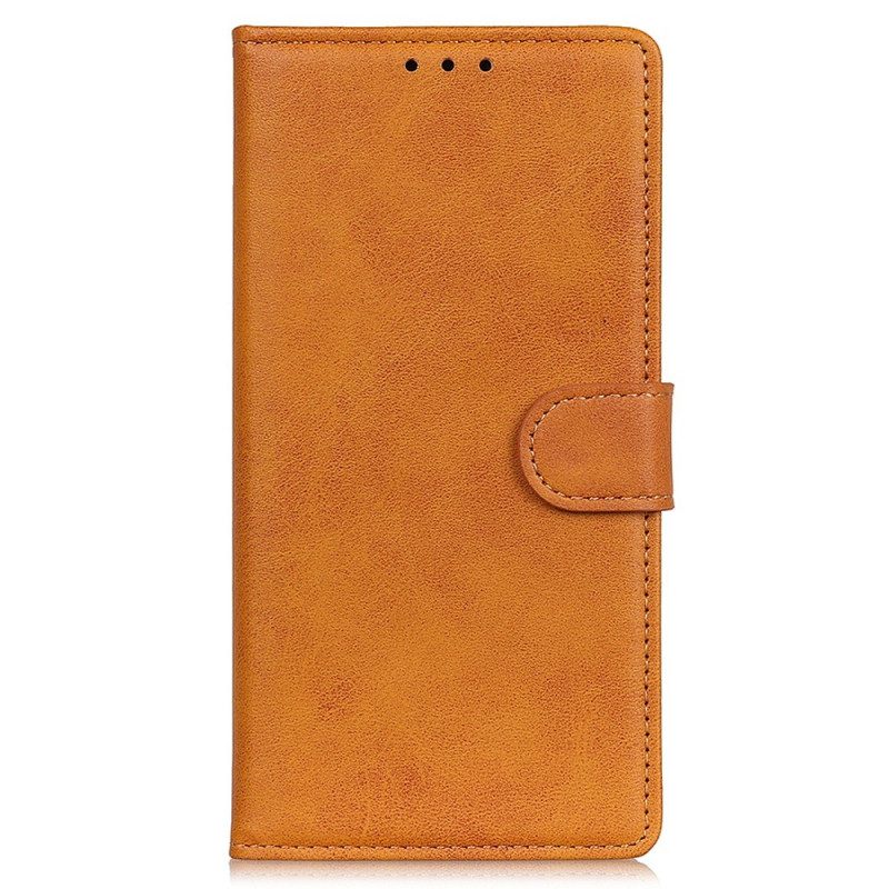 Folio-hoesje voor Xiaomi Redmi 10A Mat Kunstleer