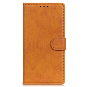 Folio-hoesje voor Xiaomi Redmi 10A Mat Kunstleer