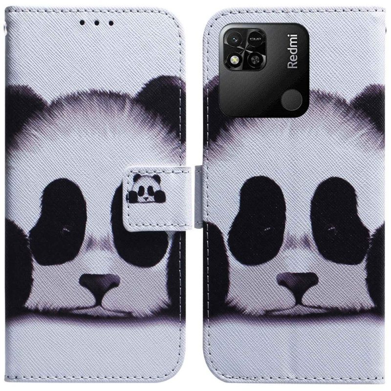 Folio-hoesje voor Xiaomi Redmi 10A Panda