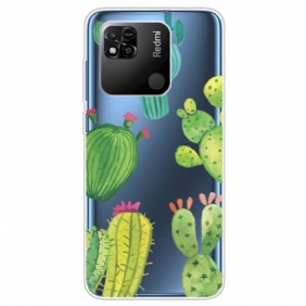 Hoesje voor Xiaomi Redmi 10A Naadloze Cactus