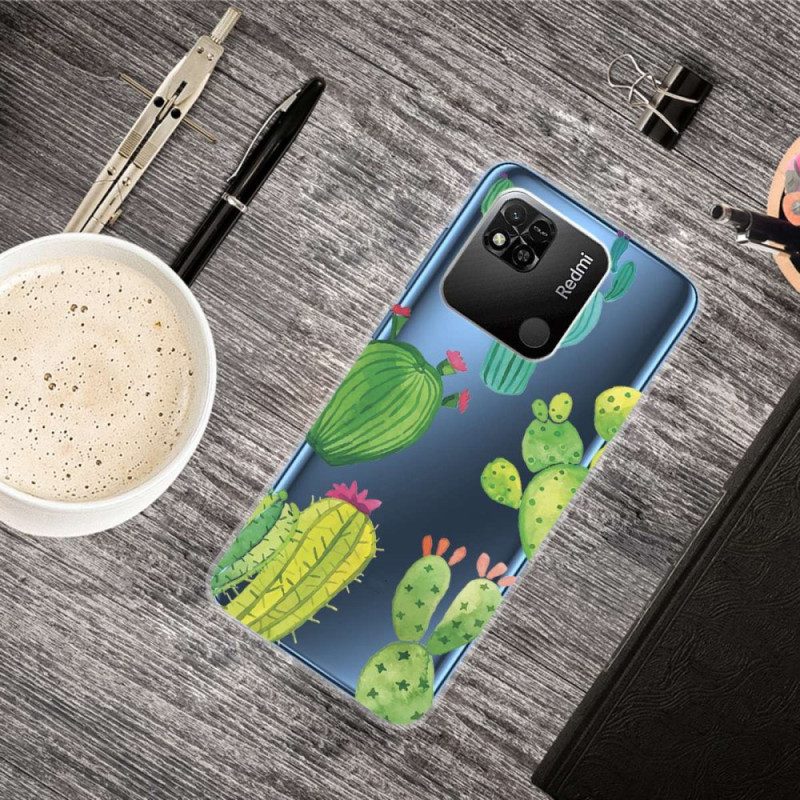 Hoesje voor Xiaomi Redmi 10A Naadloze Cactus