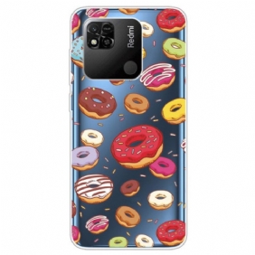 Hoesje voor Xiaomi Redmi 10A Naadloze Meerdere Donuts