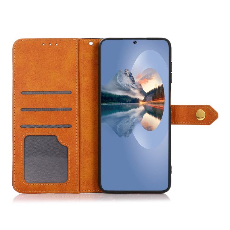 Folio-hoesje voor Vivo X80 Pro Met Khazneh-riem