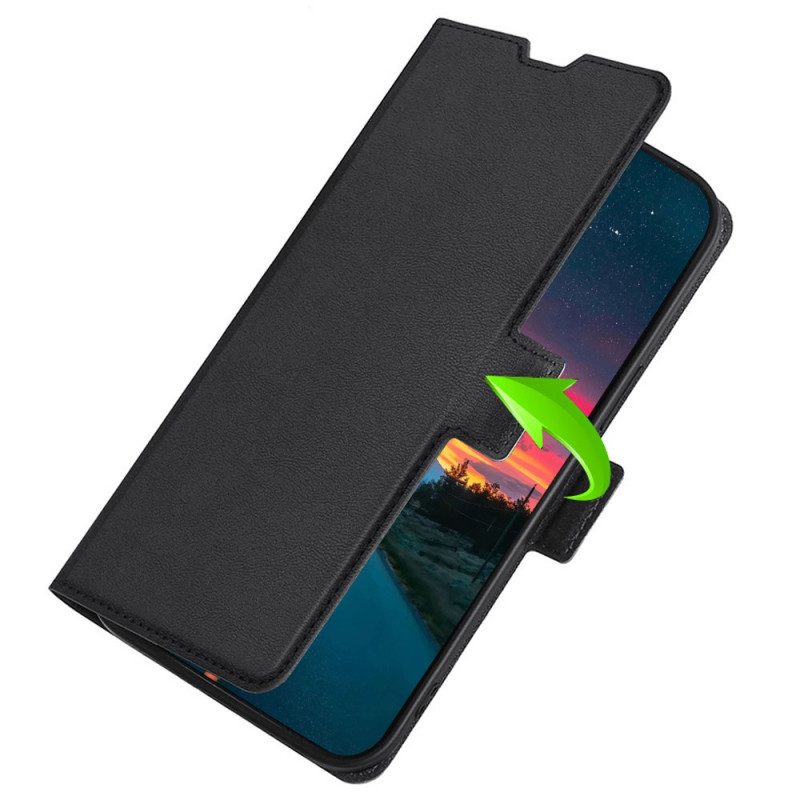 Folio-hoesje voor Vivo X80 Pro Stijl Leer