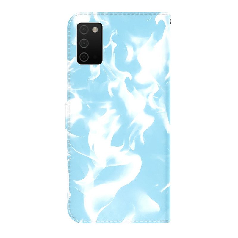 Flip Case voor Samsung Galaxy A03s Abstract Patroon