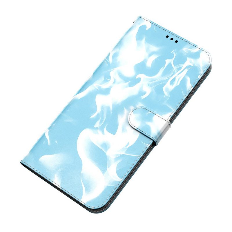 Flip Case voor Samsung Galaxy A03s Abstract Patroon