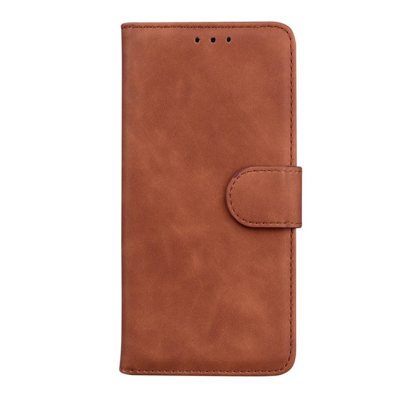 Folio-hoesje voor Samsung Galaxy A03s Vintage Couture Lederen Stijl