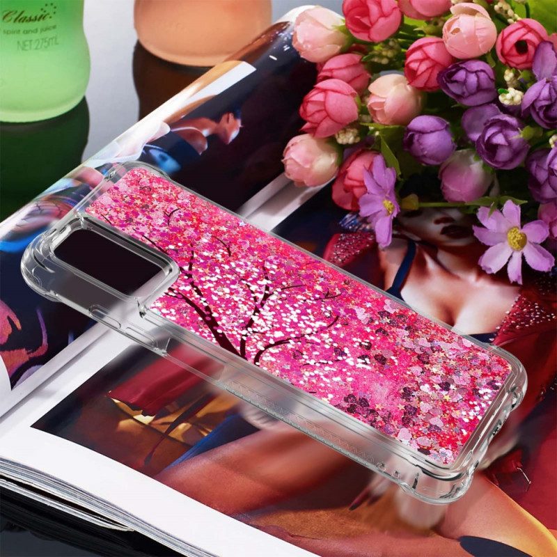 Hoesje voor Samsung Galaxy A03s Glitter Boom