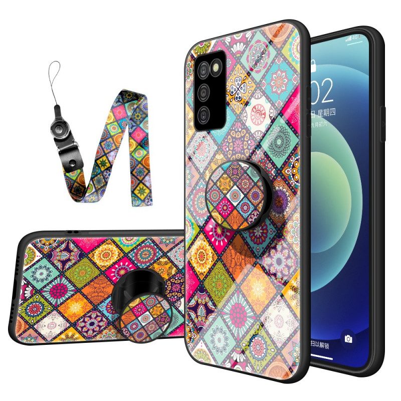 Hoesje voor Samsung Galaxy A03s Lapwerk Magnetische Houder