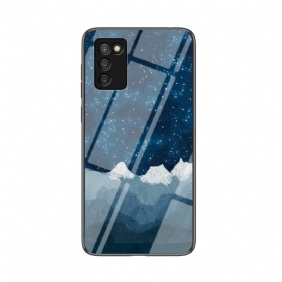 Hoesje voor Samsung Galaxy A03s Schoonheid Gehard Glas