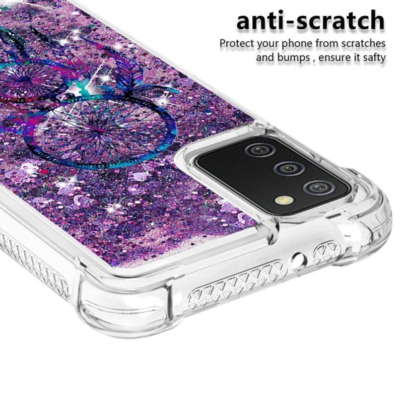 Telefoonhoesje voor Samsung Galaxy A03s Glitter Dromenvanger