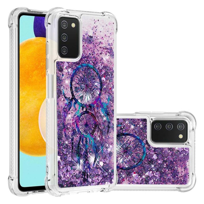 Telefoonhoesje voor Samsung Galaxy A03s Glitter Dromenvanger